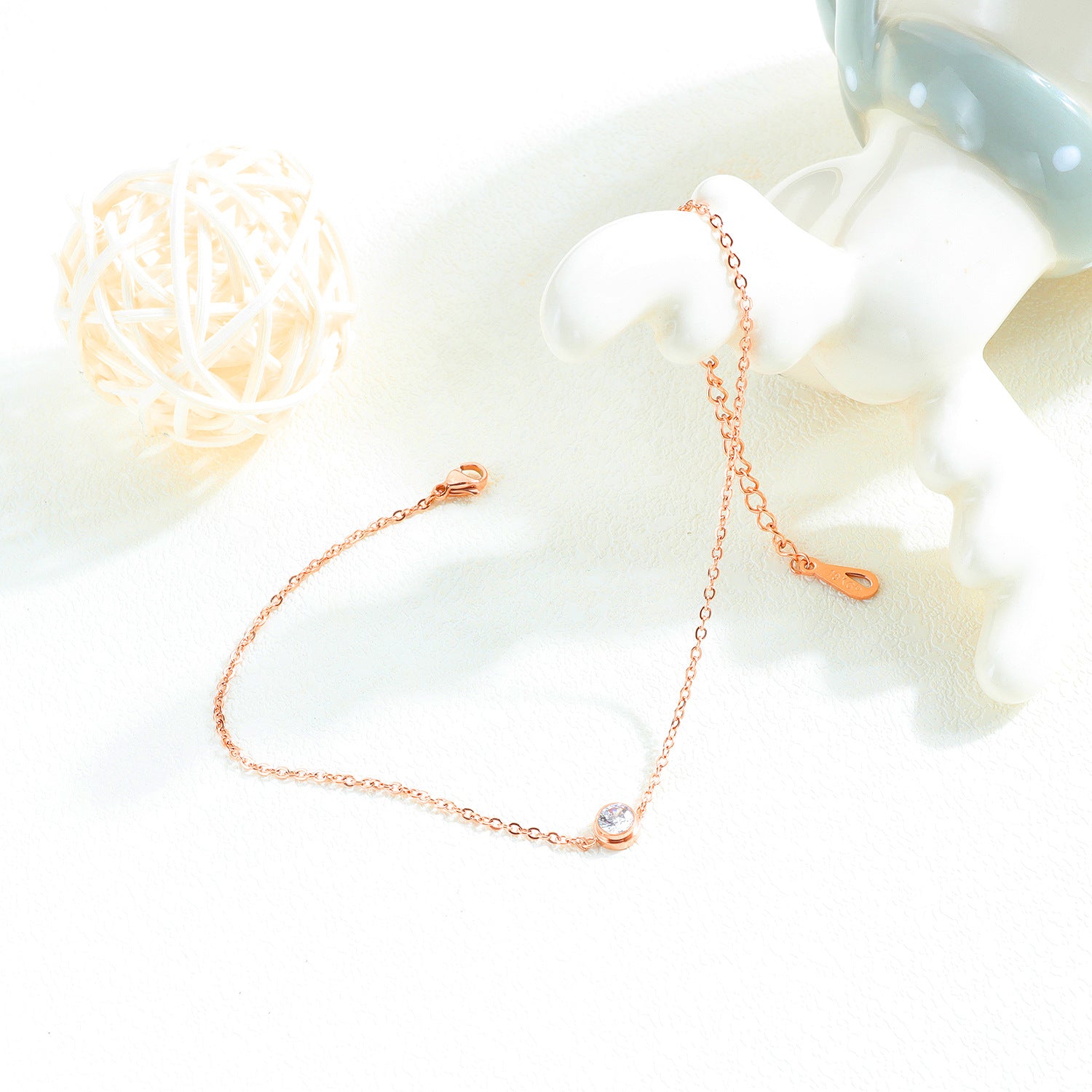 Rose Gold Anklet Bracelet