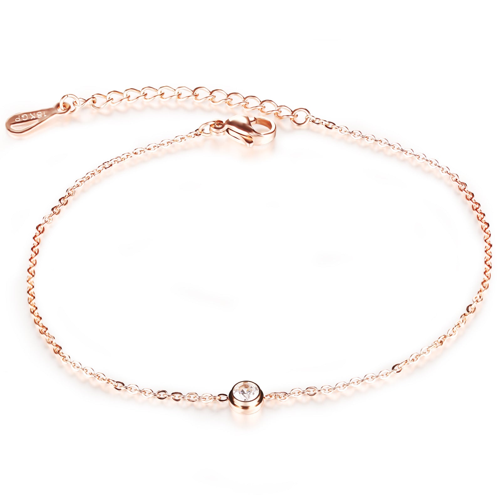 Rose Gold Anklet Bracelet