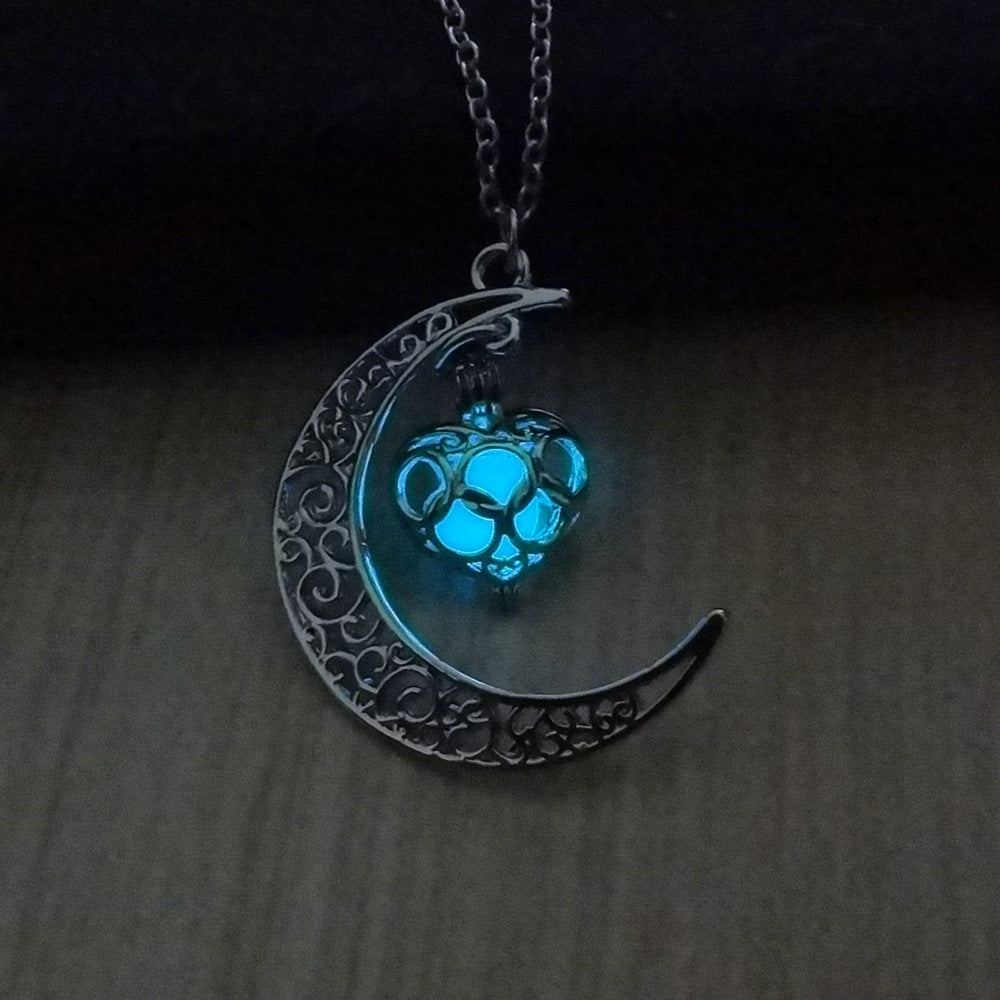 Glowing Pendant Necklaces