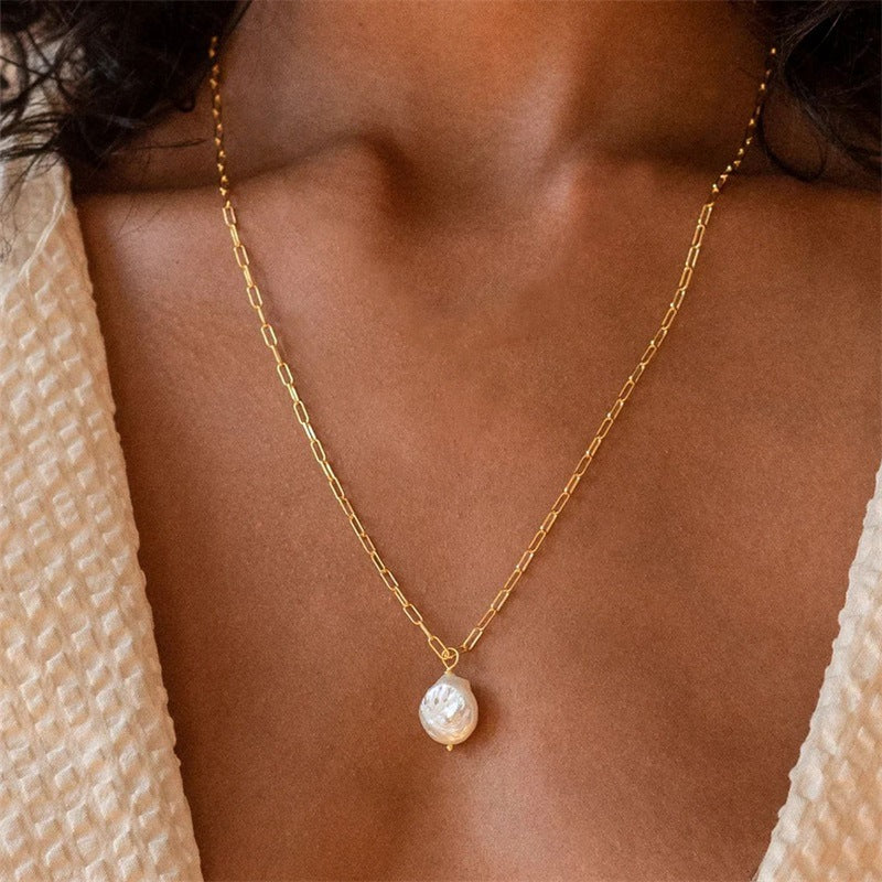 Baroque Pearl Pendant