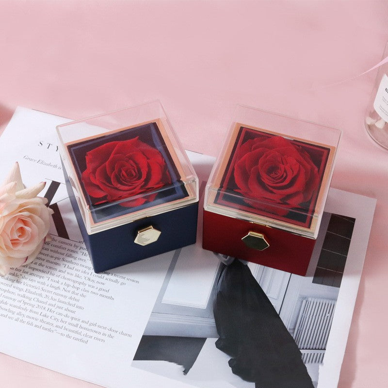 ETERNAL ROSE HEART NECKLACE + FREE Gift