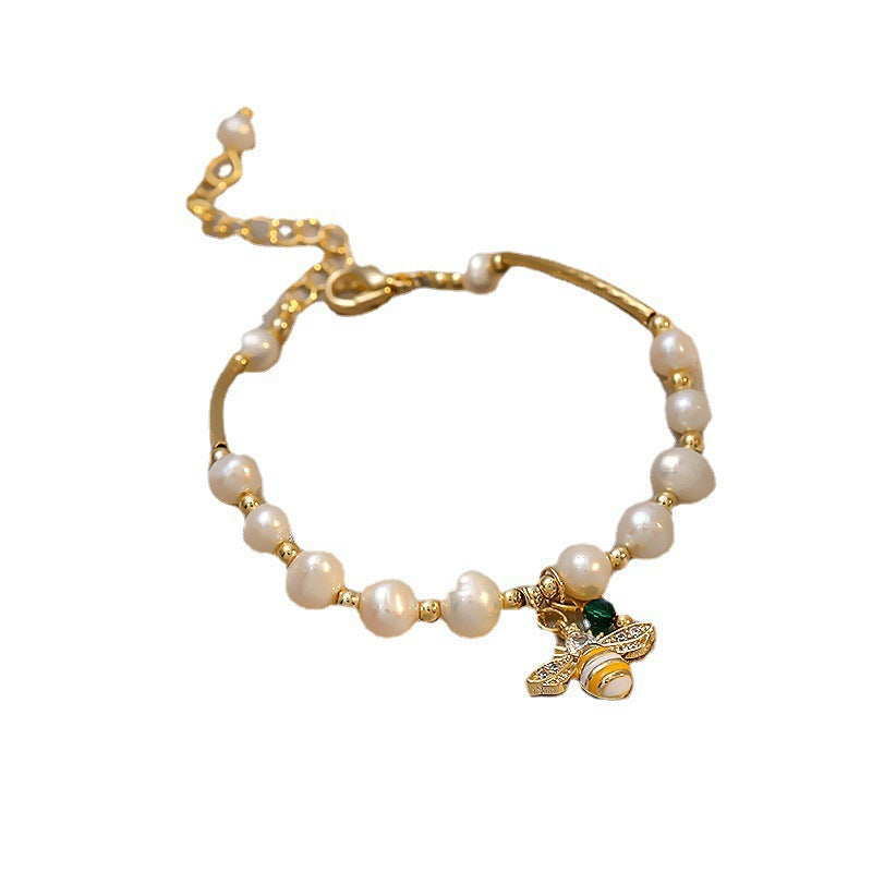 Pearl Bee Bracelet