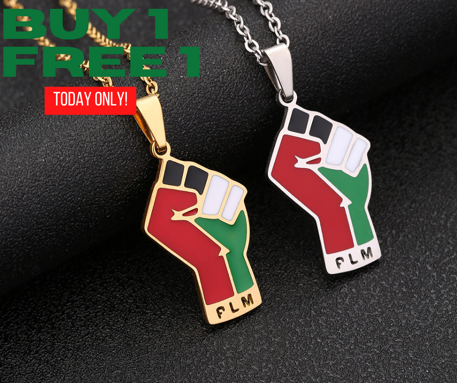 8. Palestine Lives Matter Necklace