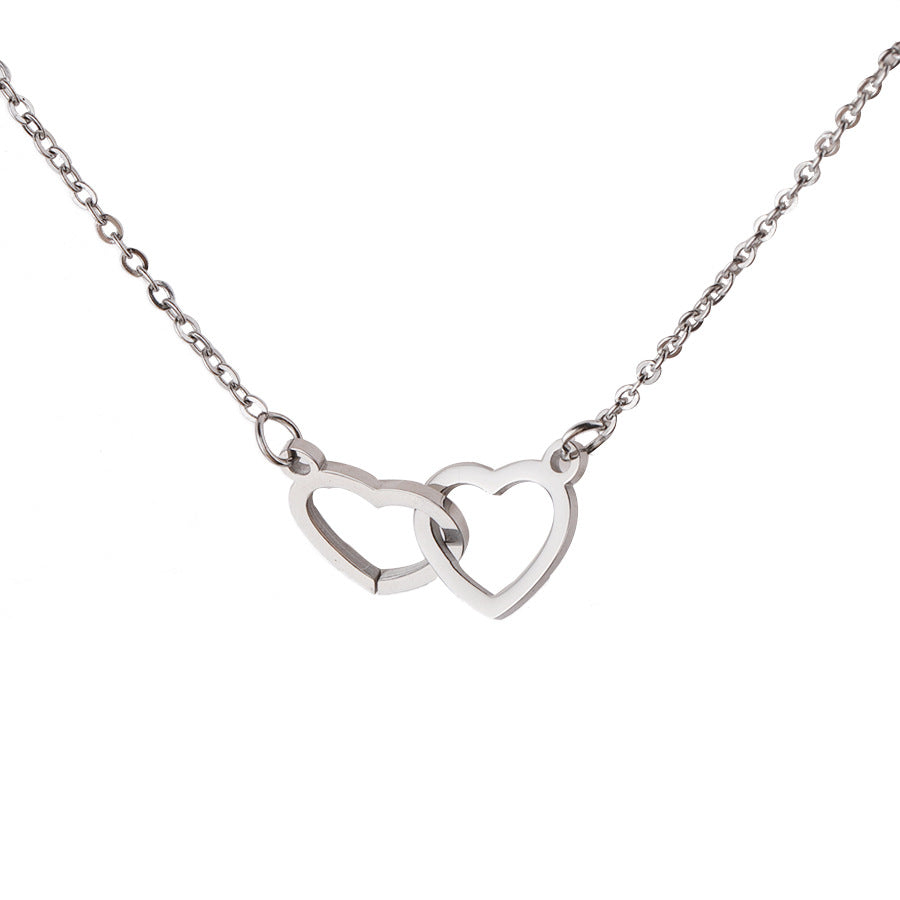 ETERNAL ROSE HEART NECKLACE + FREE Gift