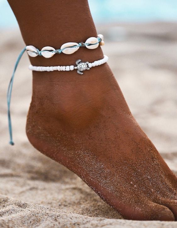 SEA SHELL ANKLET