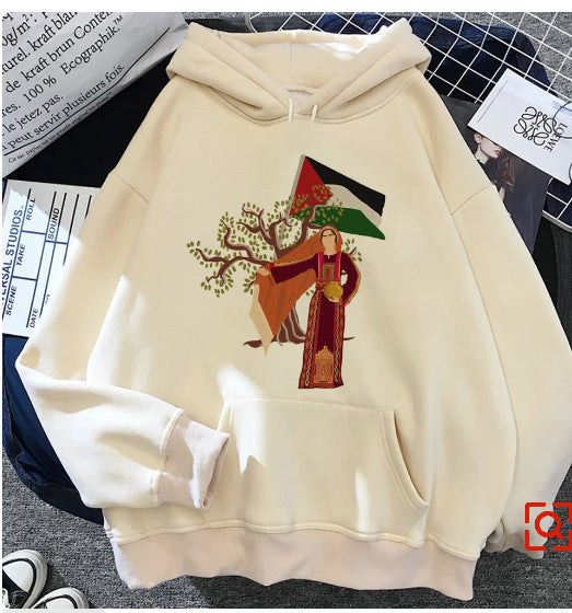 16.Palestine Hoodie Women