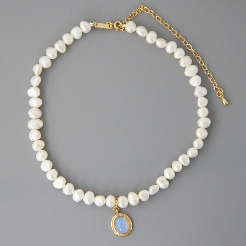 Dainty Freshwater Pearl Necklace